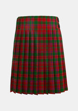 Traditional_Lochiel_Tartan_973_kilt_back_image_with_pleated_design_and_adjustable_buckles_for_men