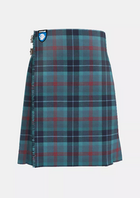 Traditional_Lochness_Tartan_kilt_front_image_with_pleated_design_and_adjustable_buckles_for_men
