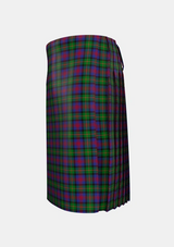 Traditional_Logan_1831_Tartan_490_kilt_left_image_with_pleated_design_and_adjustable_buckles_for_men