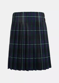 Traditional_Longmuir_Tartan_kilt_back_image_with_pleated_design_and_adjustable_buckles_for_men
