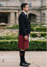 Traditional_Lovat_or_Fraser_Tartan_Kilt_and_Argyle_Jacket_Kilt_Outfit_right_image