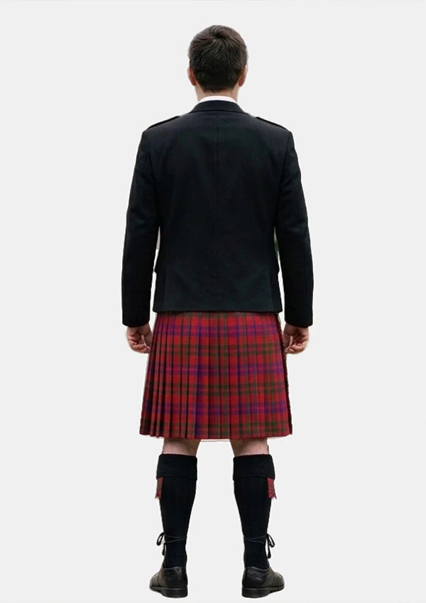 Traditional_Lovat_or_Fraser_Tartan_Kilt_and_Argyle_Jacket_Kilt_Outfits_back_image