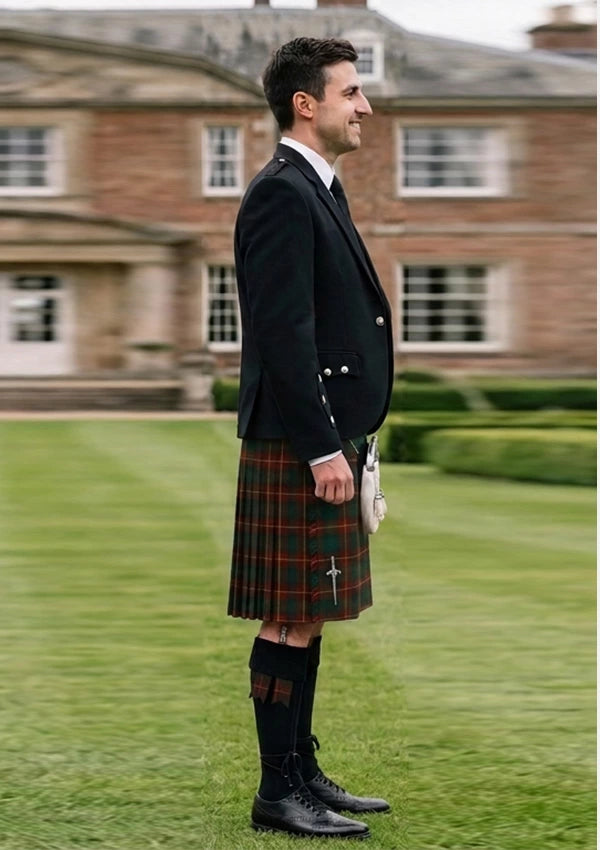 Traditional_Lowland_Donnelly_tartan_10114_Kilt_and_Argyle_Jacket_Kilt_Outfit_right_image