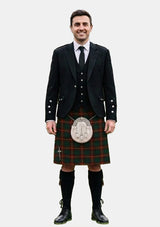 Traditional_Lowland_Donnelly_tartan_10114_Kilt_and_Argyle_Jacket_Kilt_Outfits_front_image