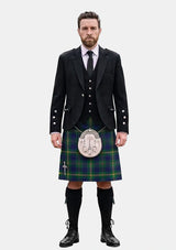 Traditional_Lowry_Tartan_4220_Kilt_and_Argyle_Jacket_Kilt_Outfits_front_image