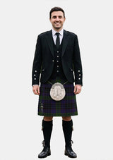 Traditional_Lumsden_Hunting_tartan_2366_Kilt_and_Argyle_Jacket_Kilt_Outfits_front_image