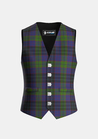 Traditional_Lumsden_Hunting_tartan_2366_Waistcoat_front_image