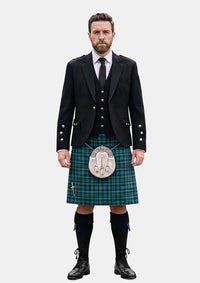 Traditional_Lyon_Ancient_Tartan_Kilt_and_Argyle_Jacket_Kilt_Outfits_front_image