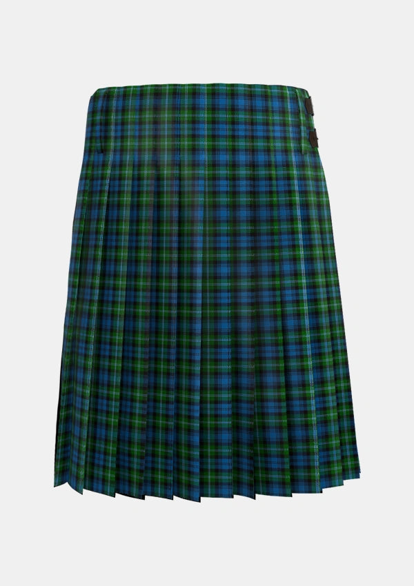 Traditional_Lyon_Tartan_5517_kilt_back_image_with_pleated_design_and_adjustable_buckles_for_men