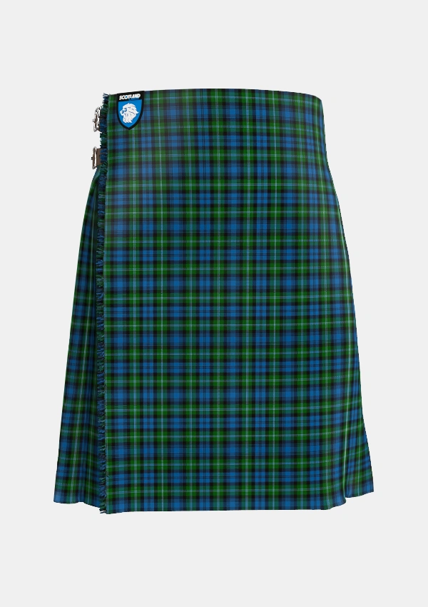 Traditional_Lyon_Tartan_5517_kilt_front_image_with_pleated_design_and_adjustable_buckles_for_men
