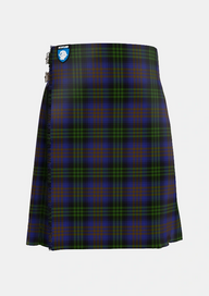 Traditional_Lysaght_Hunting_Tartan_6592_kilt_front_image_with_pleated_design_and_adjustable_buckles_for_men