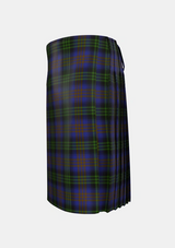 Traditional_Lysaght_Hunting_Tartan_6592_kilt_left_image_with_pleated_design_and_adjustable_buckles_for_men