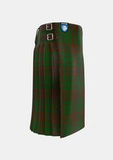 Traditional_MacAlister_of_Glenbarr_Hunting_Tartan_910_kilt_right_image_with_pleated_design_and_adjustable_buckles_for_men