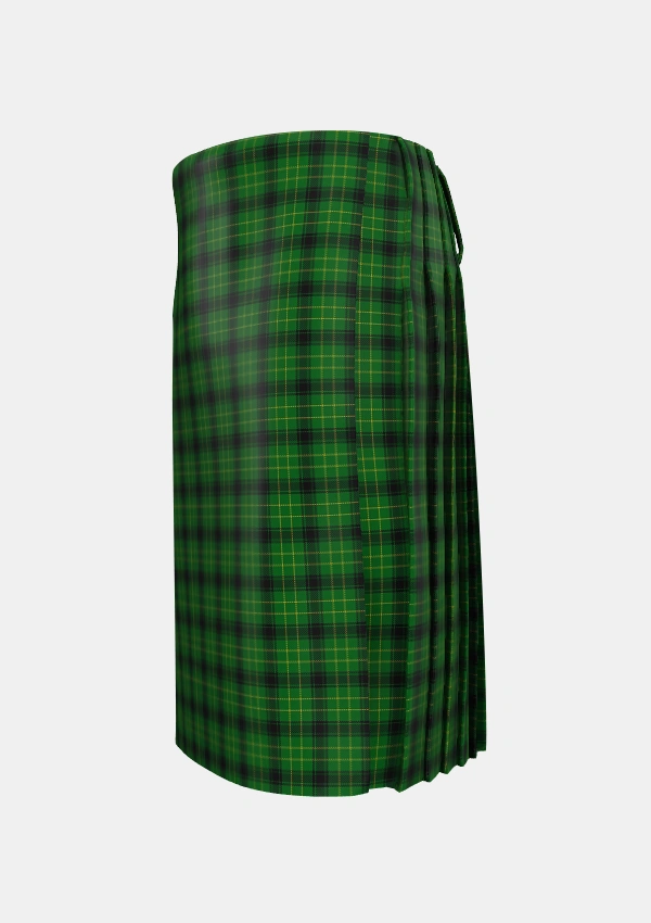 Traditional_MacArthur_Highland_Society_Tartan_959_kilt_left_image_with_pleated_design_and_adjustable_buckles_for_men