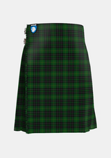 Traditional_MacAulay_Hunting_2_Tartan_827_kilt_front_image_with_pleated_design_and_adjustable_buckles_for_men