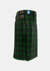 Traditional_MacAulay_Hunting_2_Tartan_827_kilt_right_image_with_pleated_design_and_adjustable_buckles_for_men