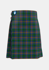 Traditional_MacAuliffe_McAucliffe_Tartan_2839_kilt_front_image_with_pleated_design_and_adjustable_buckles_for_men