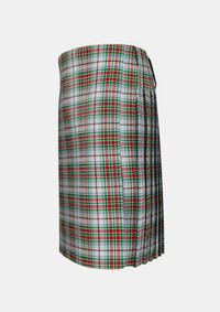 Traditional_MacBean_Dress_Tartan_2415_kilt_left_image_with_pleated_design_and_adjustable_buckles_for_men
