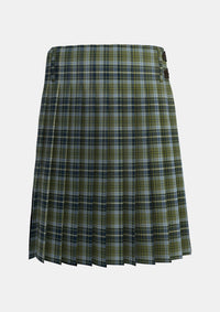 Traditional_MacBean_Hunting_Tartan_13595_kilt_back_image_with_pleated_design_and_adjustable_buckles_for_men