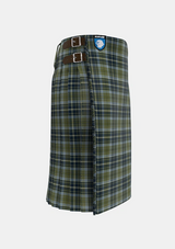 Traditional_MacBean_Hunting_Tartan_13595_kilt_right_image_with_pleated_design_and_adjustable_buckles_for_men