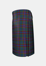 Traditional_MacBeth_MacLulich_Tartan_557_kilt_left_image_with_pleated_design_and_adjustable_buckles_for_men