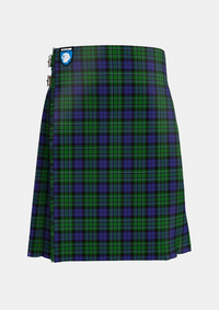 Traditional_MacCallum_2_Tartan_767_kilt_front_image_with_pleated_design_and_adjustable_buckles_for_men