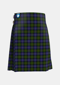 Traditional_MacCaskill_Tartan_kilt_front_image_with_pleated_design_and_adjustable_buckles_for_men