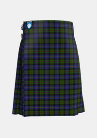 Traditional_MacCaskill_Tartan_kilt_front_image_with_pleated_design_and_adjustable_buckles_for_men