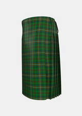 Traditional_MacClure_Hunting_Tartan_3331_kilt_left_image_with_pleated_design_and_adjustable_buckles_for_men