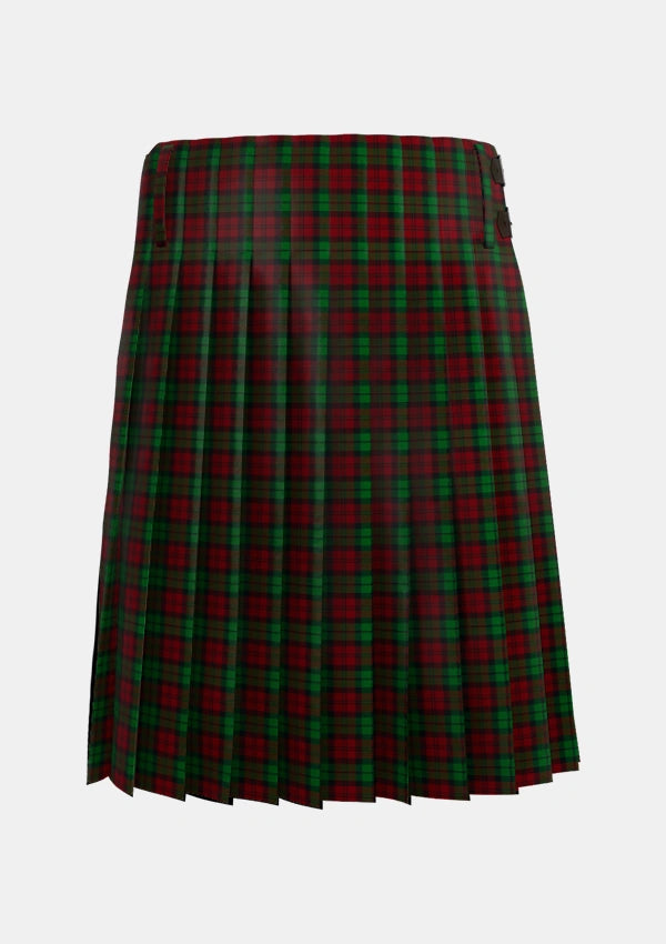 Traditional_MacCormick_Dress_Tartan_1091_kilt_back_image_with_pleated_design_and_adjustable_buckles_for_men