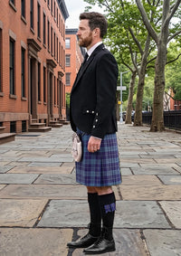 Traditional_MacCormick_Festive_Tartan_7295_Kilt_and_Argyle_Jacket_Kilt_Outfit_left_image