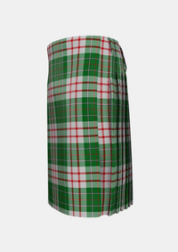 Traditional_MacDiarmid_Dress_Tartan_1486_kilt_left_image_with_pleated_design_and_adjustable_buckles_for_men