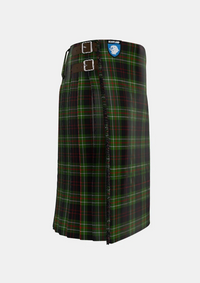 Traditional_MacDiarmid_Tartan_kilt_1180_right_image_with_pleated_design_and_adjustable_buckles_for_men