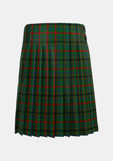 Traditional_MacDonagh_Tartan_1104_kilt_back_image_with_pleated_design_and_adjustable_buckles_for_men