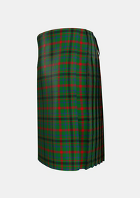 Traditional_MacDonagh_Tartan_1104_kilt_left_image_with_pleated_design_and_adjustable_buckles_for_men