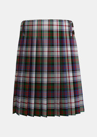 Traditional_MacDonald_Dress_Two_Tartan_1998_kilt_back_image_with_pleated_design_and_adjustable_buckles_for_men