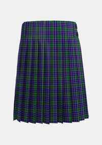 Traditional_MacDonald_Lord_of_the_Isles_Hunting_2_Tartan_3267_kilt_back_image_with_pleated_design_and_adjustable_buckles_for_men