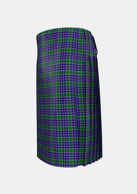 Traditional_MacDonald_Lord_of_the_Isles_Hunting_2_Tartan_3267_kilt_left_image_with_pleated_design_and_adjustable_buckles_for_men