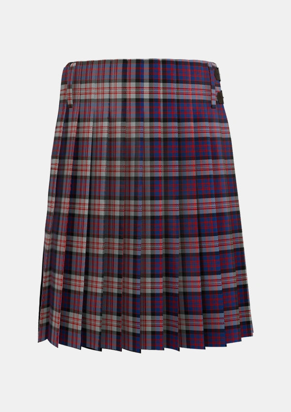 Traditional_MacDonald_Pattern_of_Plaids_Tartan_482_kilt_back_image_with_pleated_design_and_adjustable_buckles_for_men