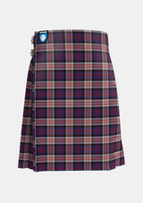 Traditional_MacDonald_Pattern_of_Plaids_Tartan_482_kilt_front_image_with_pleated_design_and_adjustable_buckles_for_men