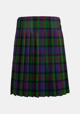 Traditional_MacDonald_Tartan_419_kilt_back_image_with_pleated_design_and_adjustable_buckles_for_men
