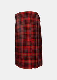 Traditional_MacDonald_of_Ardnamurchan_Tartan_3275_kilt_left_image_with_pleated_design_and_adjustable_buckles_for_men