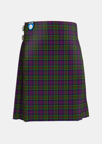 Traditional_MacDonald_of_Clanranald_1_Tartan_427_kilt_front_image_with_pleated_design_and_adjustable_buckles_for_men