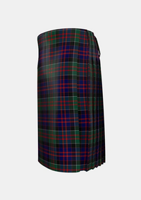 Traditional_MacDonald_of_Clanranald_2_Tartan_4521_kilt_left_image_with_pleated_design_and_adjustable_buckles_for_men
