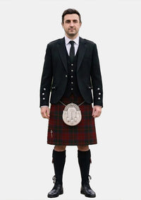 Traditional_MacDonald_of_Glencoe_Tartan_Kilt_and_Argyle_Jacket_Kilt_Outfits_front_image