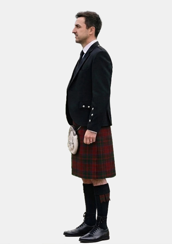 Traditional_MacDonald_of_Glencoe_Tartan_Kilt_and_Argyle_Jacket_Kilt_Outfits_left_image