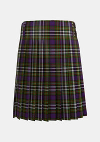 Traditional_MacDonell_of_Glengarry_Dress_Tartan_1999_kilt_back_image_with_pleated_design_and_adjustable_buckles_for_men