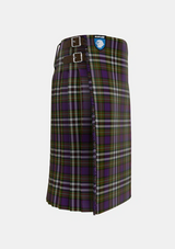 Traditional_MacDonell_of_Glengarry_Dress_Tartan_1999_kilt_right_image_with_pleated_design_and_adjustable_buckles_for_men