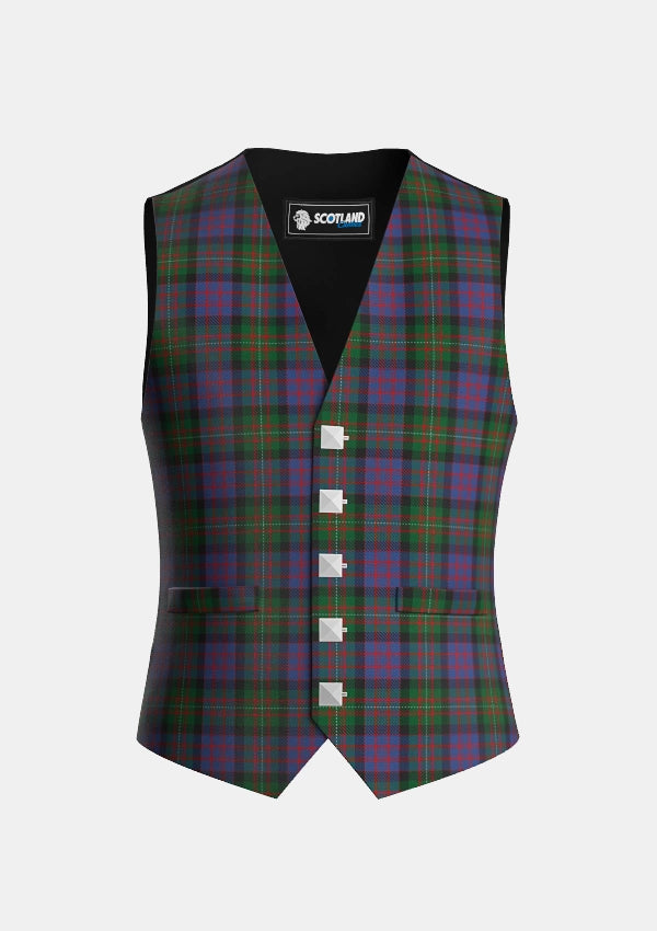 Traditional_MacDonell_of_Glengarry_Tartan_471_Waistcoat_front_image