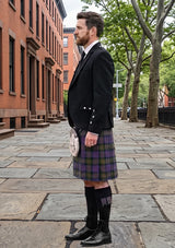 Traditional_MacDonell_of_Glengarry_Tartan_Kilt_and_Argyle_Jacket_Kilt_Outfit_left_image